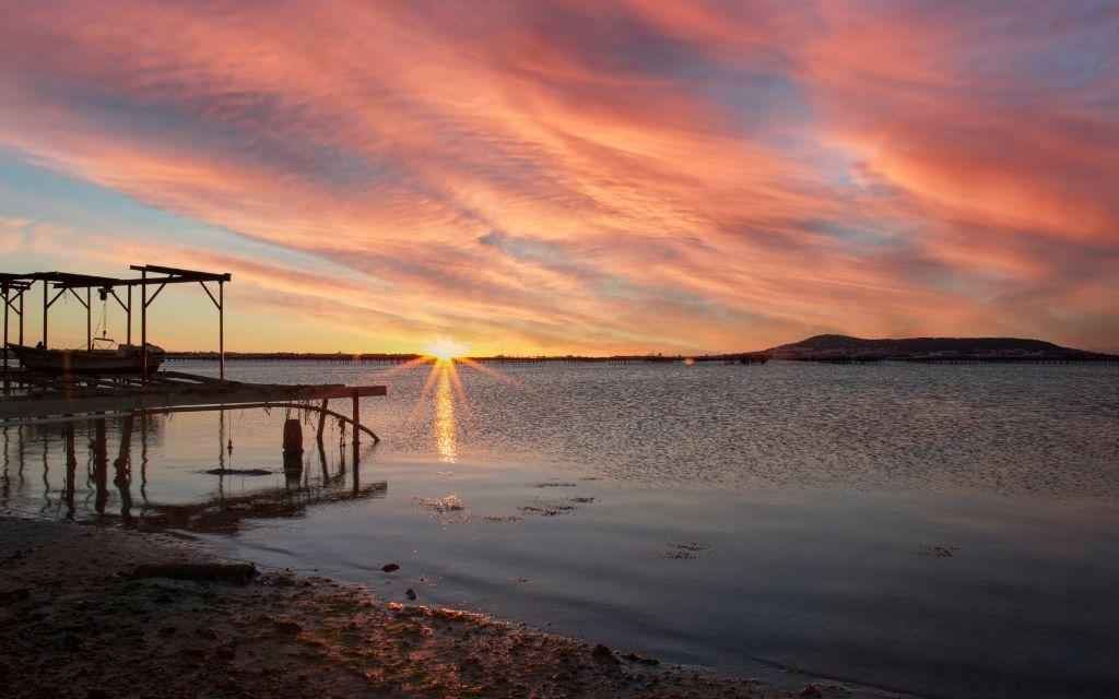 Slide Étang de Thau à côté de la résidence La Grenadine