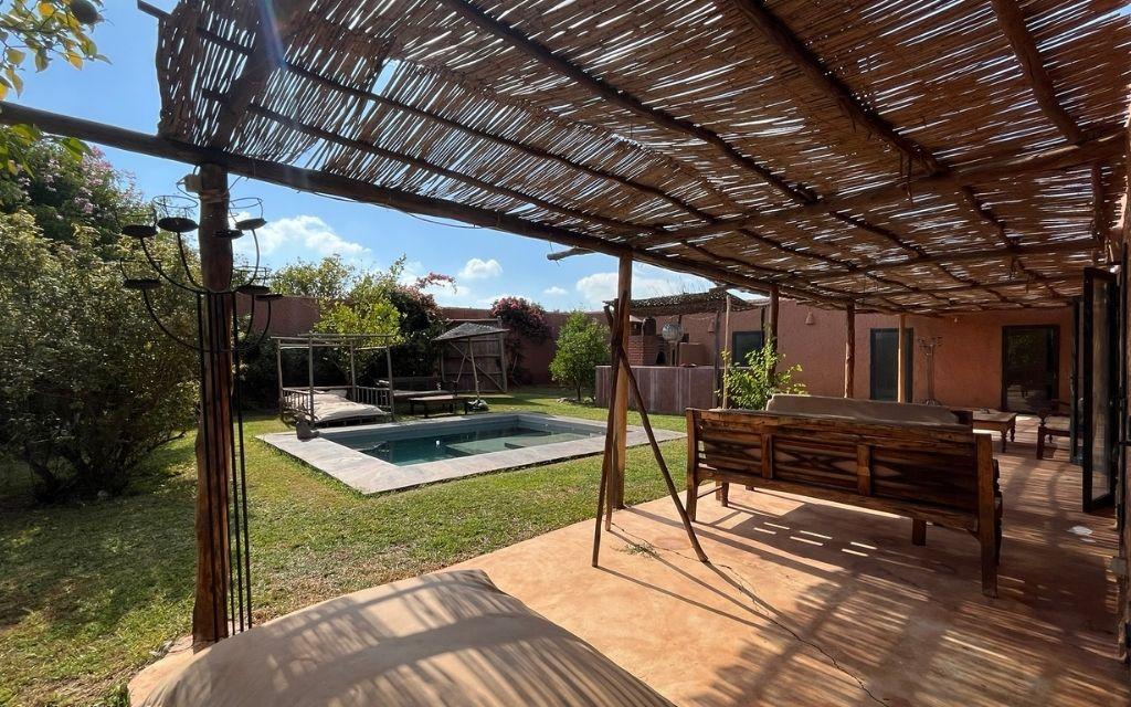 Slide Beautiful outdoor area, enclosed and secure, at Villa Dar Wellness