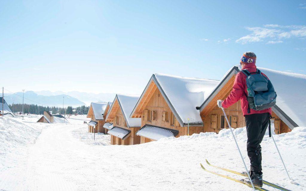 Slide Les Chalets du Berger retotu ski aux pieds