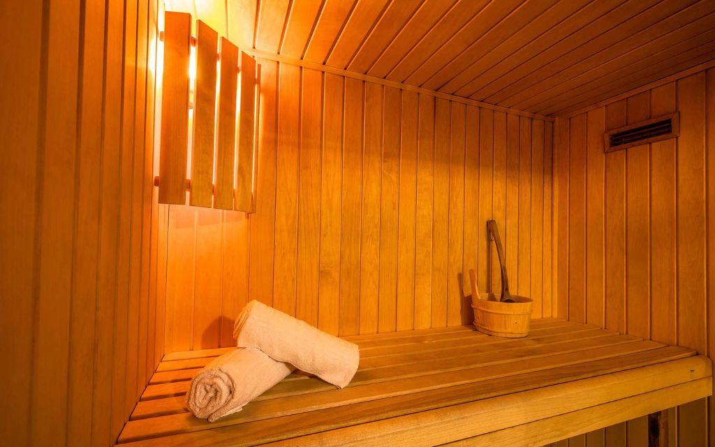 Slide Les Chalets du Berger Residence – Wellness area with sauna (additional charge)