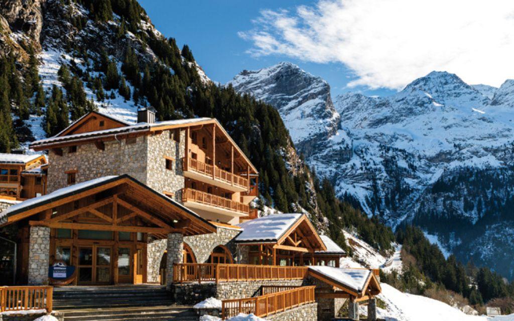 Slide Chalet résidence Les Haurs de la Vanoise en hiver à Pralognan