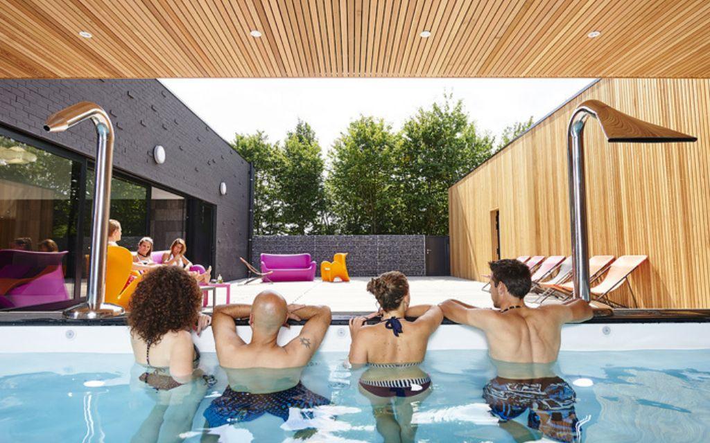 Slide wellness area at Boussu Lez Walcourt