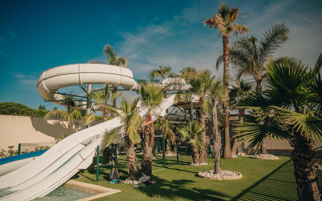 Slide Toboggans de l'espace aquatique des Tamaris et Les Portes du Soleil
