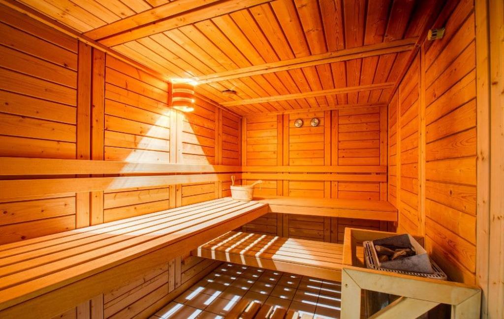 Slide Sauna de la résidence