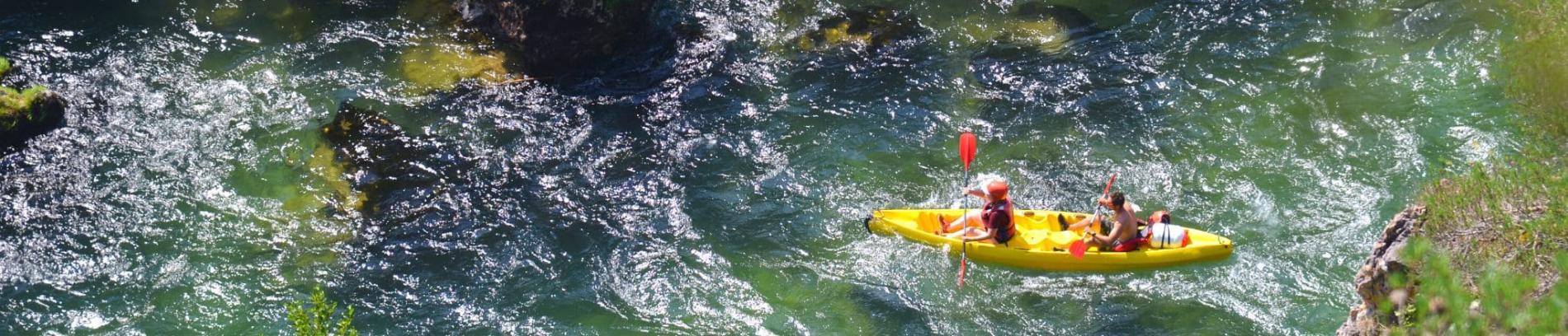 Slide ctivités kayak près de Montbrun-les-bains