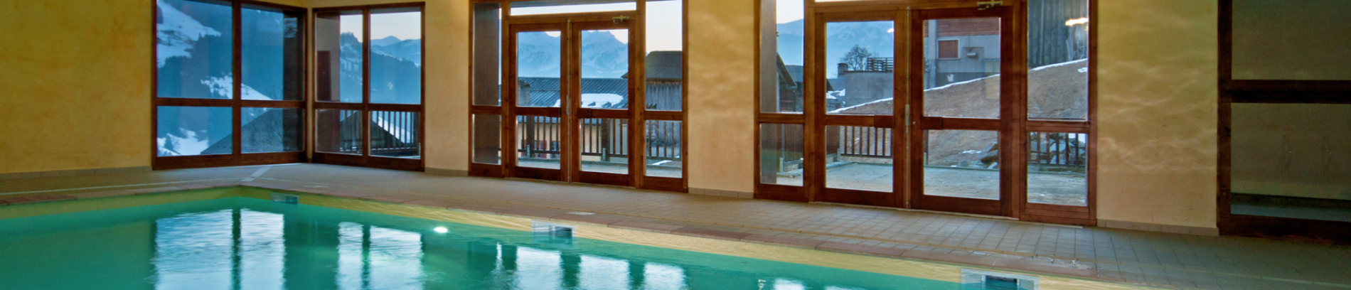 Slide Les chalets du Mont Blanc - Swimming pool