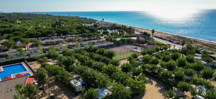 Camping del Mar **** - Rental camping in front of sea Spain