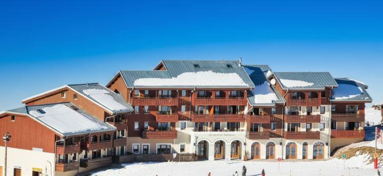 Vue globale de la Résidence Les Grandes Feignes au pieds des pistes