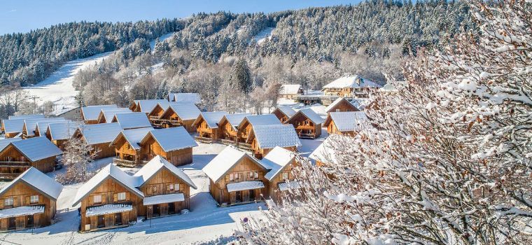 Vue d'ensemble de la résidence les chalets du berger