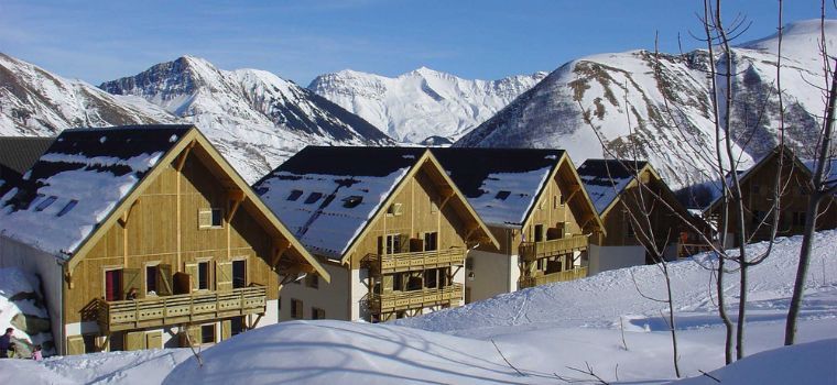 Vue sur les sommets de Saint-Sorlin depuis la résidence Les Fermes de Saint-Sorlin
