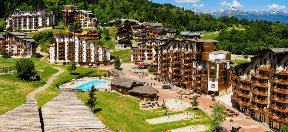 Résidence Grands Bois à Courchevel La Tania l'été