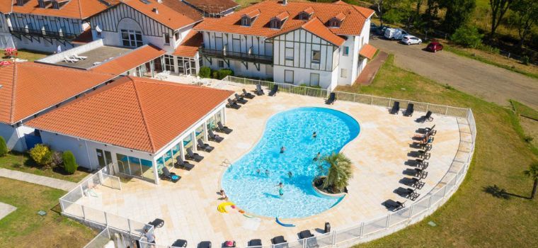 Panoramic view of the Hameaux de la Chalosse *** residence nestled in the heart of the Landes
