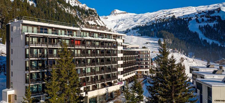 Location de vacances à Flaine aux Terrasses de Veret résidence aux pieds des pistes