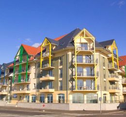 Résidence Les Terrasses de la Plage à Cayeux sur Mer - Résidence les pieds dans l'eau