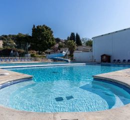 Résidence L'Ile d'Or à La Londe-les-Maures - Grande piscine extérieure