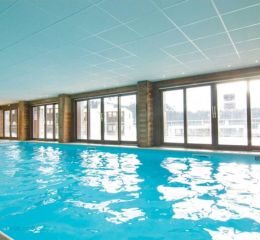 Piscine de la résidence les terrasses de Veret à Flaine