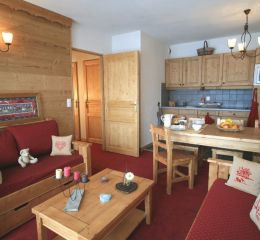 Séjour + cuisine d'un des logements