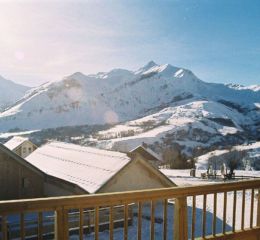 Résidence Les Fontaines du Roi à Saint-Jean d'Arves - Belle vue depuis le balcon