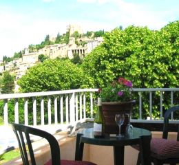 Le Hameau des Sources - balcon