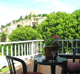 Residence Le Hameau des Sources - Montbrun les Bains - View on the village Montbrun les Bains