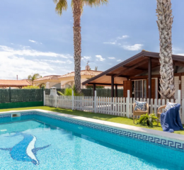 Maison Tropical 1 - Deltèbre - Location de vacances avec piscine en Espagne