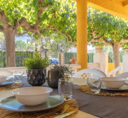 Maison Ernestina - Deltèbre - Rental holidays with private swimming pool in Spain - terrace
