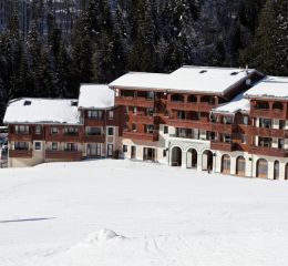 Résidence Les Grandes Feignes à La Bresse au pieds des pistes de ski vue globale