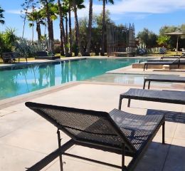 Piscine extérieure privée de la villa Dar Dream au Maroc