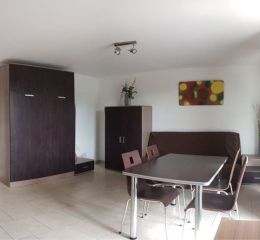 Living area of a Superior Comfort apartment for six guests at Résidence Le Saint Estève