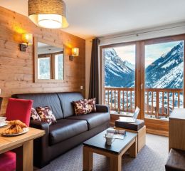 Appartement avec vue pistes aux Hauts de la Vanoise à Pralognan