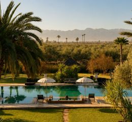 Villa Dar Dream au Maroc avec vue sur les montagnes de l'Atlas