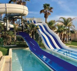 Single and triple slides at Les Tamaris and Les Portes du Soleil residence