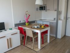 Studio for 4 people – Patio side