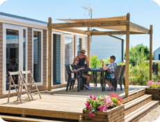Two bedroom deluxe chalet Sleep 4 people