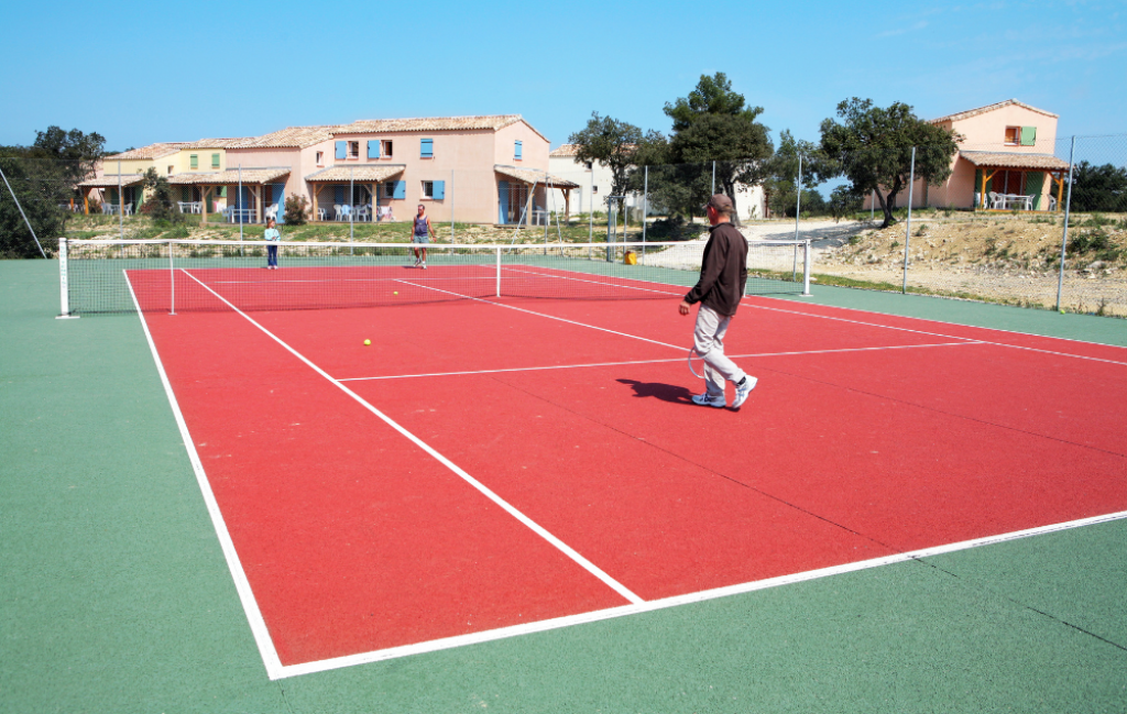 Slide Tennis court